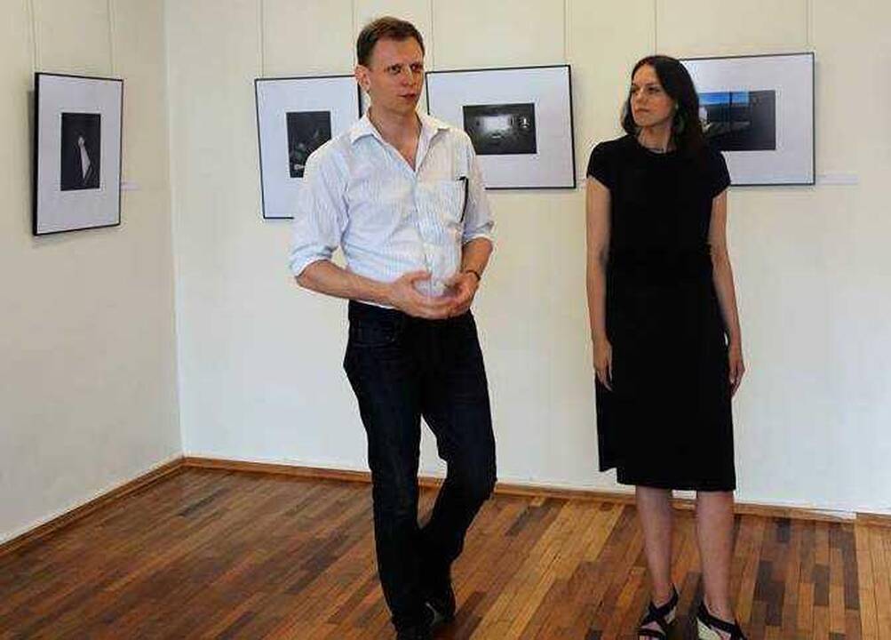 Fotografijų parodos autoriai Vaidotas ir Danutė Dapkevičiai.