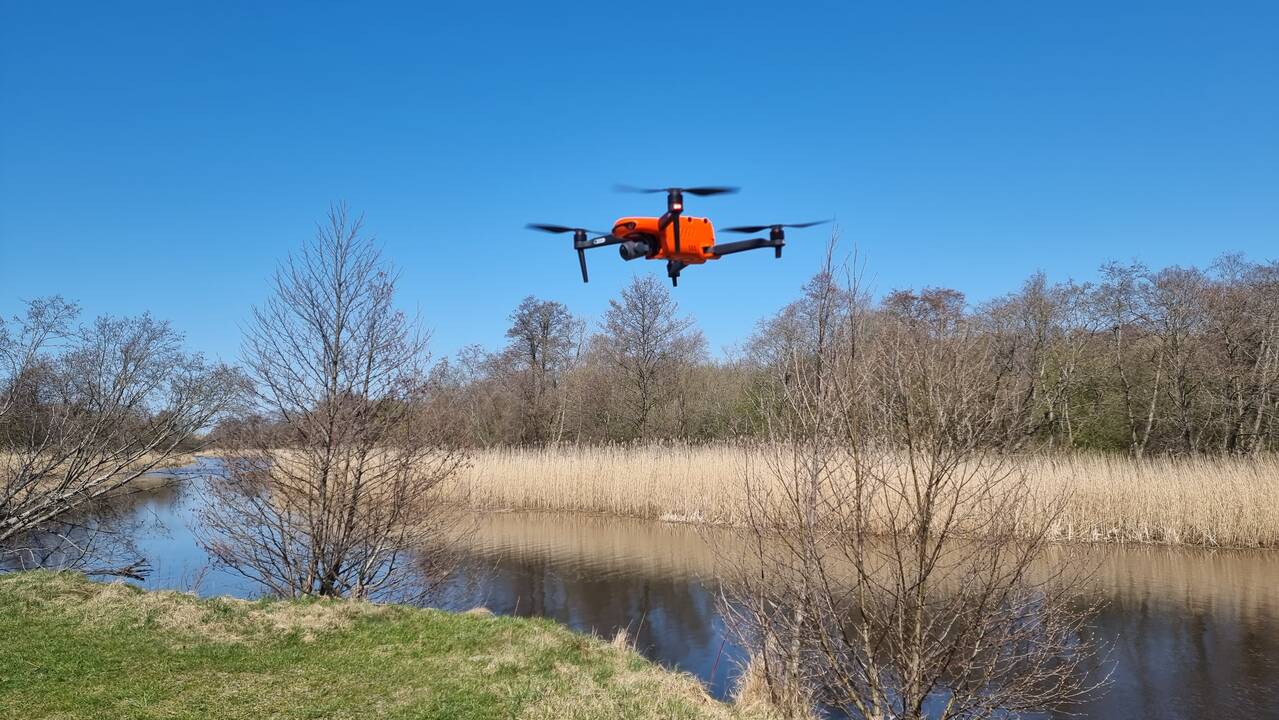 Įamžins: virš Dangės zujantis dronas per kelias dienas nufotografuos visą 12 km ruožą.