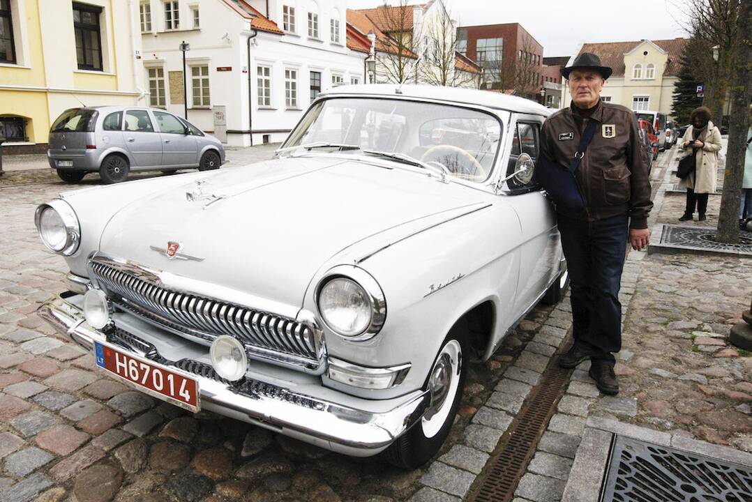 Sentimentai: tokios „Volgos, kaip 54 metus skaičiuojanti J.Vyšniausko, 1956–1970 m. buvo gaminamos M.Gorkio automobilių gamykloje Rusijoje.