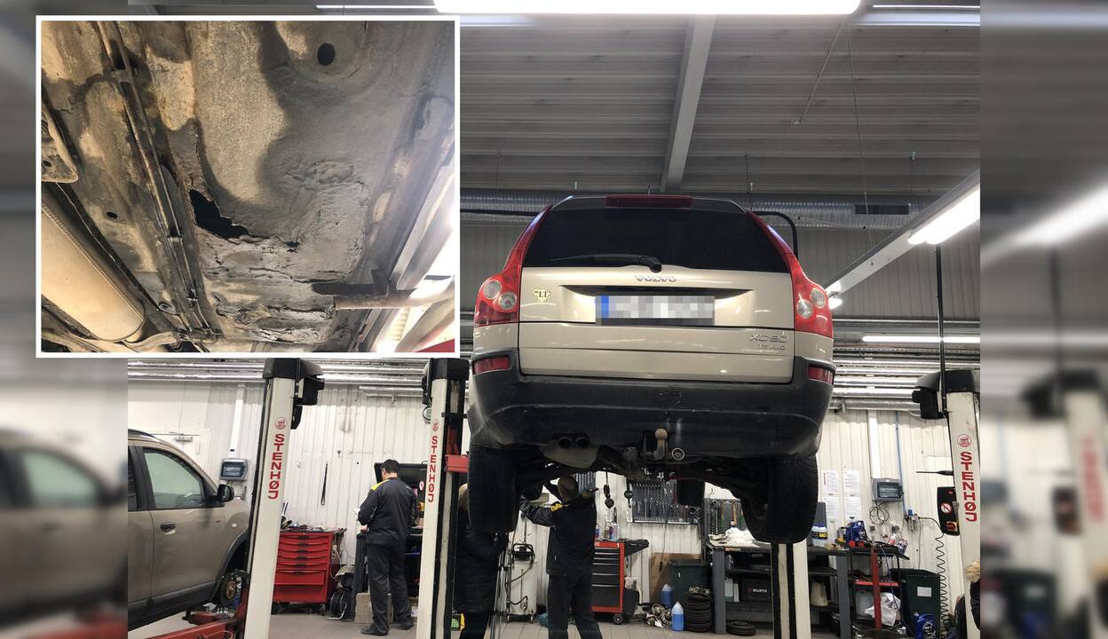 Realybė: nusipirkę automobilį klaipėdiečiai po išsamios jo techninės patikros liko šokiruoti, kokią griuveną įsigijo.