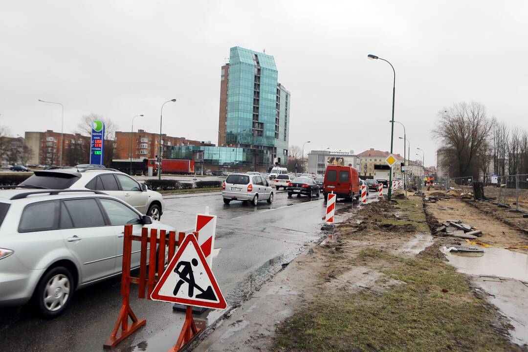 Įspėjimas: dėl planinių dujotiekio remonto darbų Minijos gatvėje numatomi eismo suvaržymai.