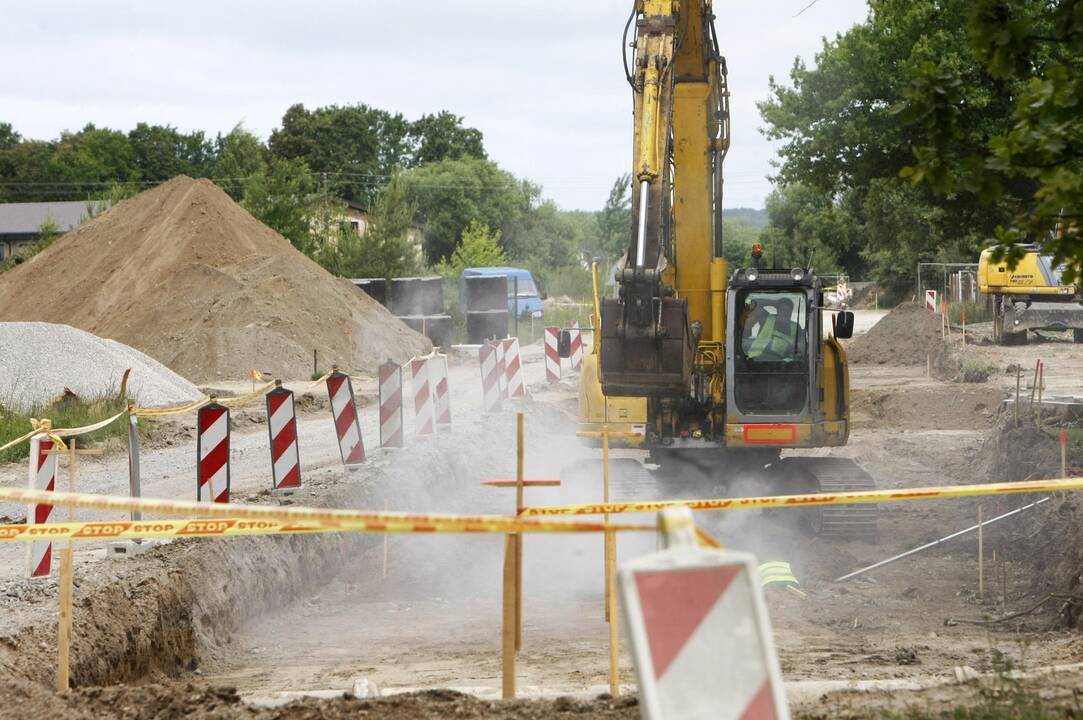 Darbai: šiemet dvi Klaipėdos gatvės bus sutvarkytos pečius surėmus miestui ir gyventojams.