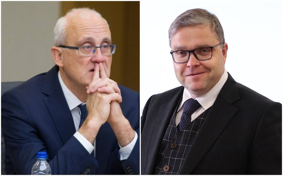 Stasys Jakeliūnas ir Vitas Vasiliauskas