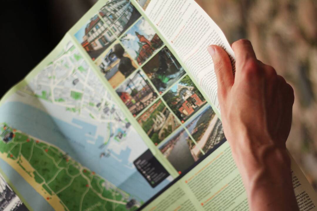 Žemėlapiai: Klaipėdos turizmo ir kultūros informacijos centre galima išsirinkti įvairiausių pažintinių maršrutų.