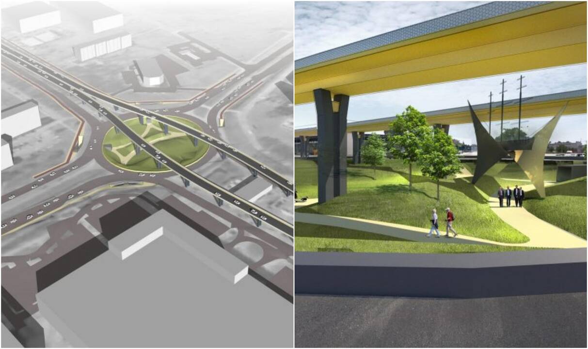 Skaičius: projekto daliai, už kurią atsakingas miestas, Lietuvos automobilių kelių direkcija žada skirti per 10 mln. eurų.
