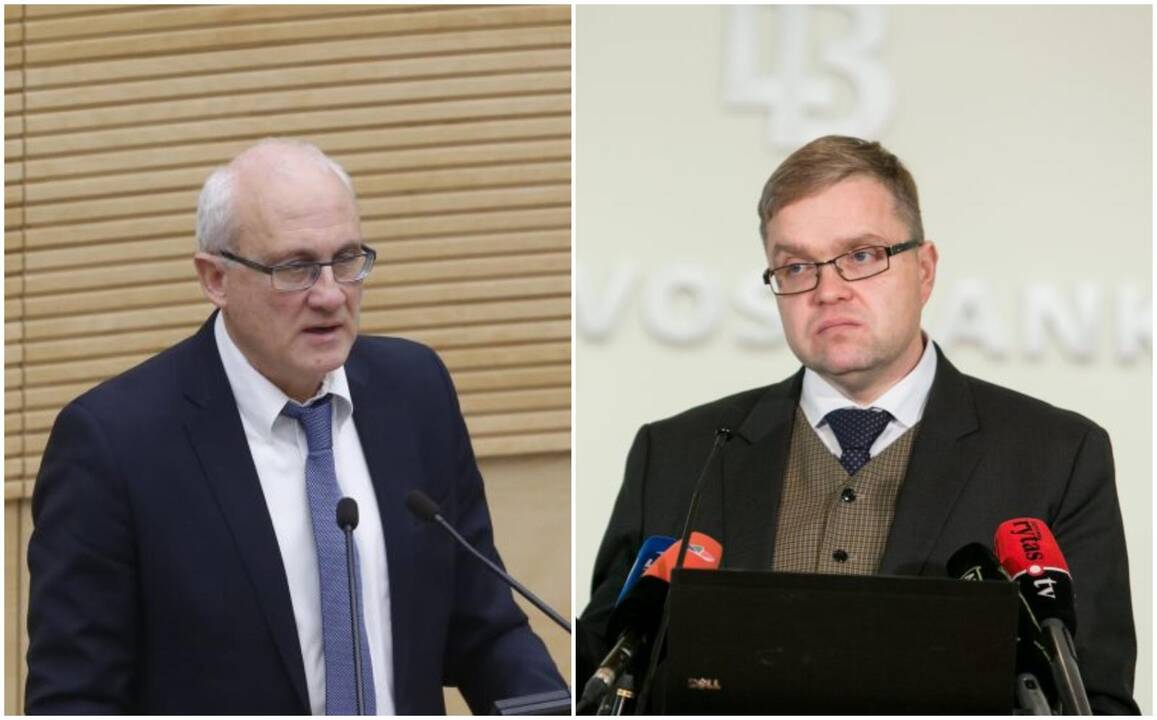 Stasys Jakeliūnas ir Vitas Vasiliauskas