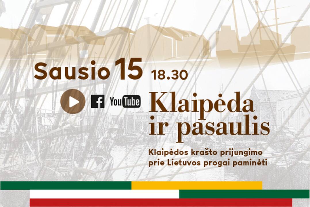 „Klaipėda ir pasaulis“: koncertas – Klaipėdos krašto prijungimo prie Lietuvos progai paminėti
