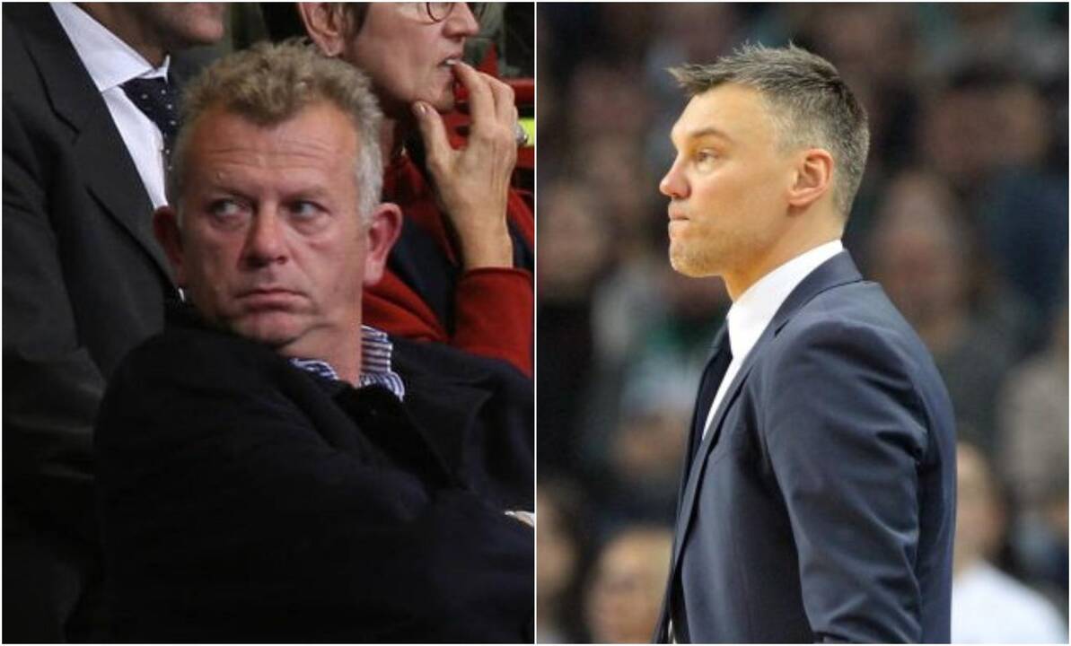 Maurizio Balducci ir Šarūnas Jasikevičius