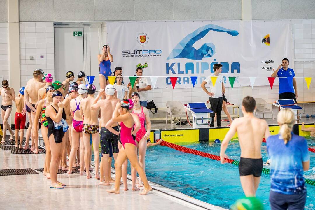 Turnyras: šiomis dienomis Klaipėdos baseine nugriaudėjo kasmetinės tarptautinės vaikų plaukimo varžybos „Klaipėda Grand Prix 2019“.