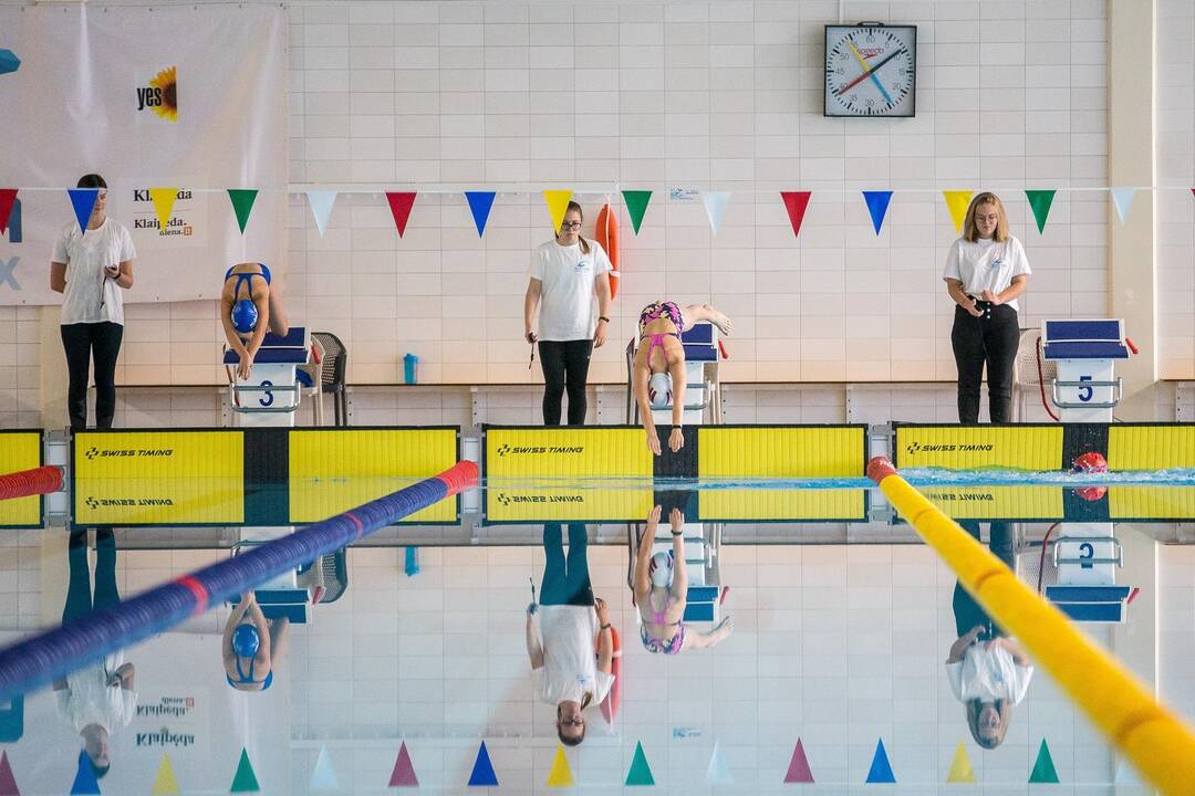 Turnyras: šiomis dienomis Klaipėdos baseine nugriaudėjo kasmetinės tarptautinės vaikų plaukimo varžybos „Klaipėda Grand Prix 2019“.