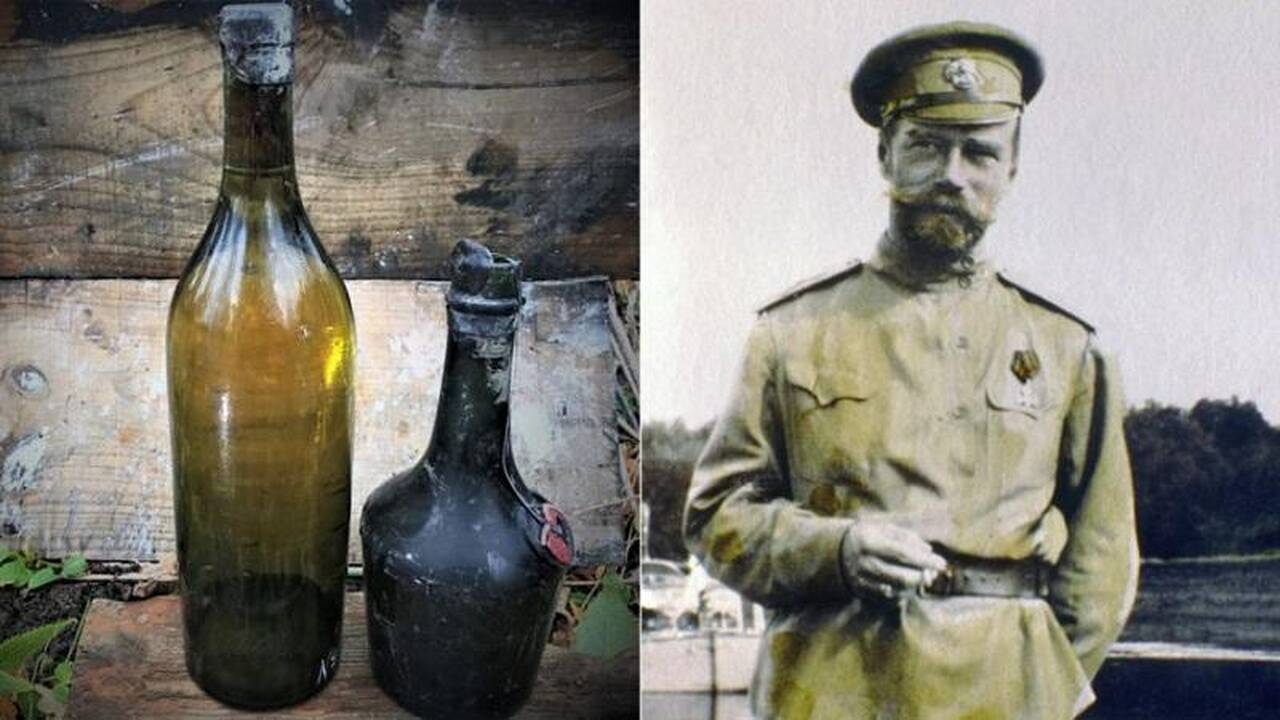 Paskirtis: viena iš versijų: brangūs buteliai buvo gabenami Rusijos carui Nikolajui II.