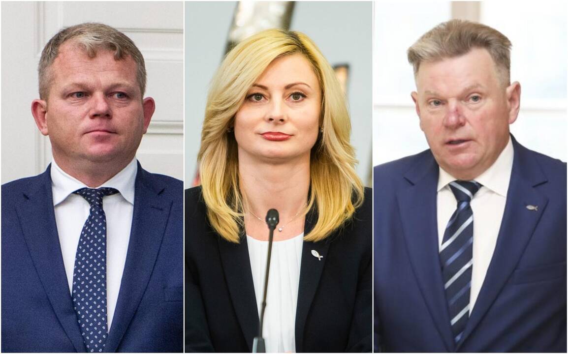 Andrius Palionis, Rita Tamašunienė, Jaroslavas Narkevičius