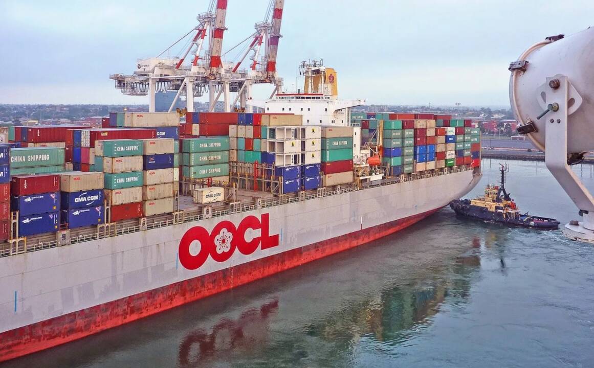 Rezultatas: ginčas su pasauline laivybos kompanija Lietuvos bendrovei baigėsi pralaimėjimu. „OOCL.com“ nuotr.