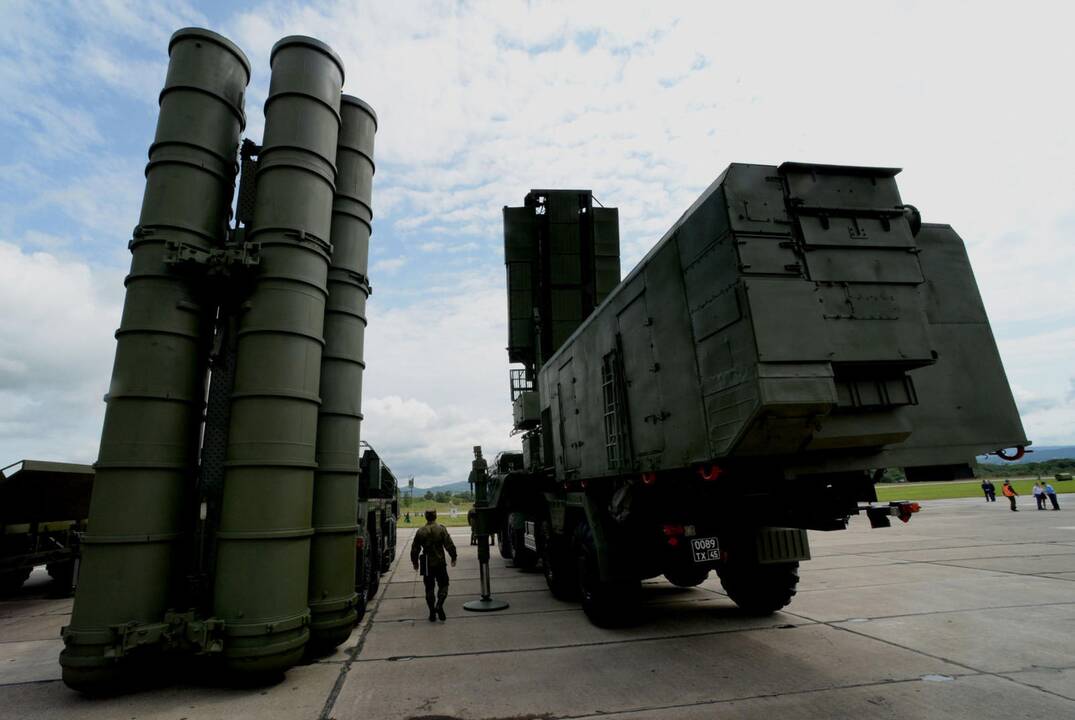 Kaliningrado srityje oro erdvės gynybos sistemos S-400 pradėjo kovinį budėjimą