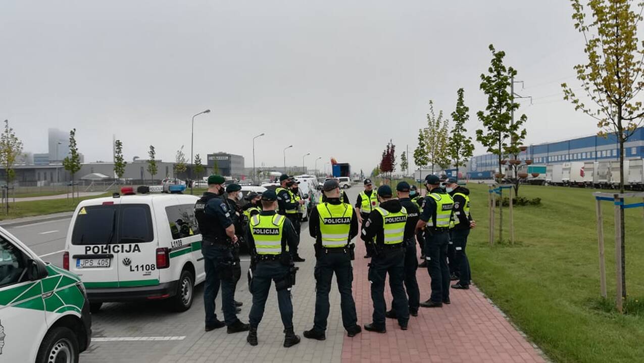 „Didžiojo šeimos gynimo maršo“ dalyvių pasiruošimas Klaipėdoje