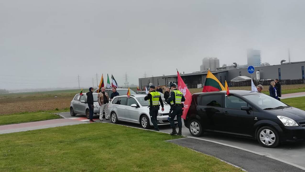 „Didžiojo šeimos gynimo maršo“ dalyvių pasiruošimas Klaipėdoje