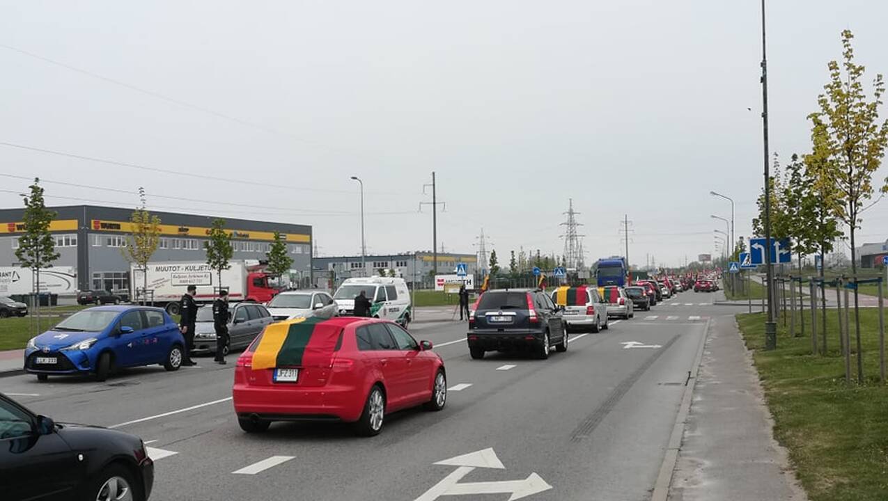 „Didžiojo šeimos gynimo maršo“ dalyvių pasiruošimas Klaipėdoje
