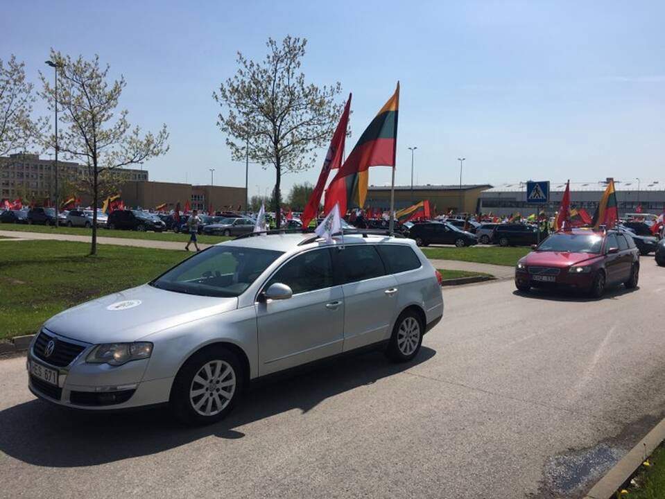 Kauniečiai prisijungė prie bendros „Didžiojo šeimos gynimo maršo“ kolonos