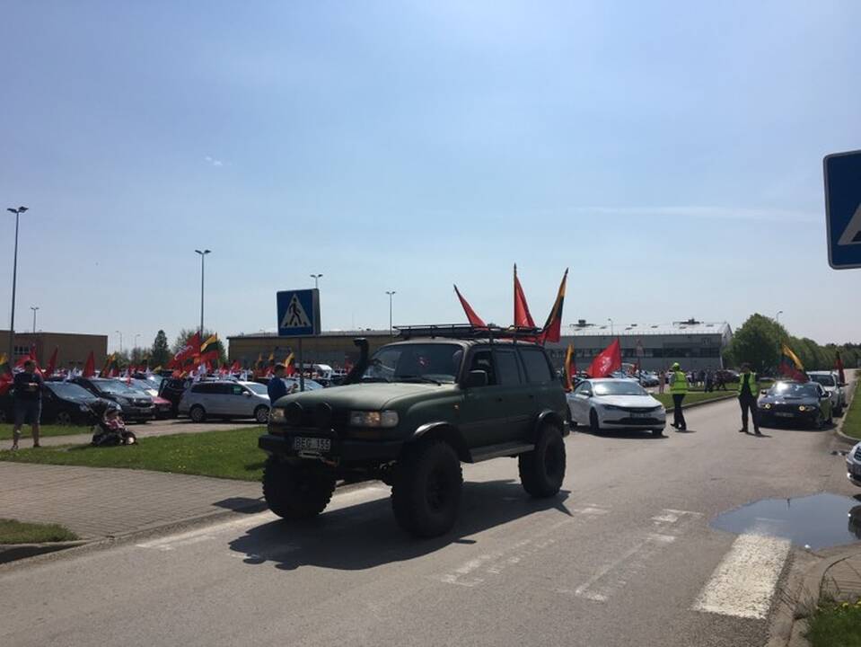 Kauniečiai prisijungė prie bendros „Didžiojo šeimos gynimo maršo“ kolonos