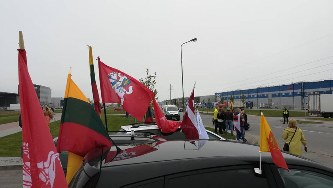 „Didžiojo šeimos gynimo maršo“ dalyvių pasiruošimas Klaipėdoje