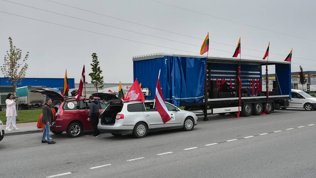 „Didžiojo šeimos gynimo maršo“ dalyvių pasiruošimas Klaipėdoje