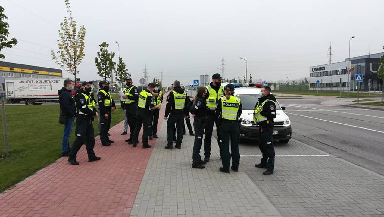 „Didžiojo šeimos gynimo maršo“ dalyvių pasiruošimas Klaipėdoje