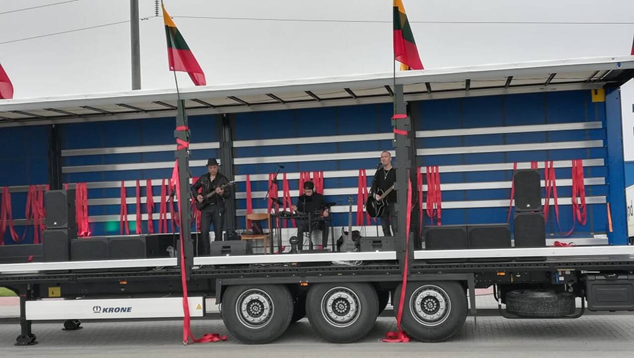 „Didžiojo šeimos gynimo maršo“ dalyvių pasiruošimas Klaipėdoje
