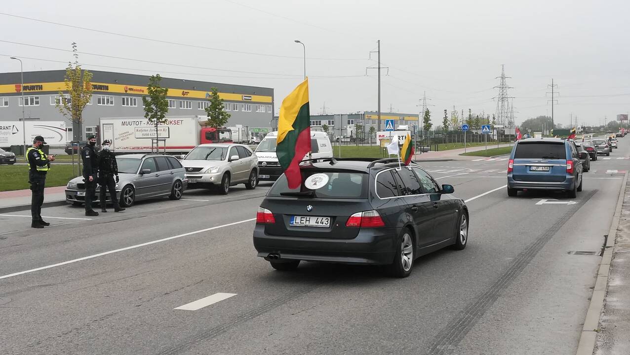 „Didžiojo šeimos gynimo maršo“ dalyvių pasiruošimas Klaipėdoje