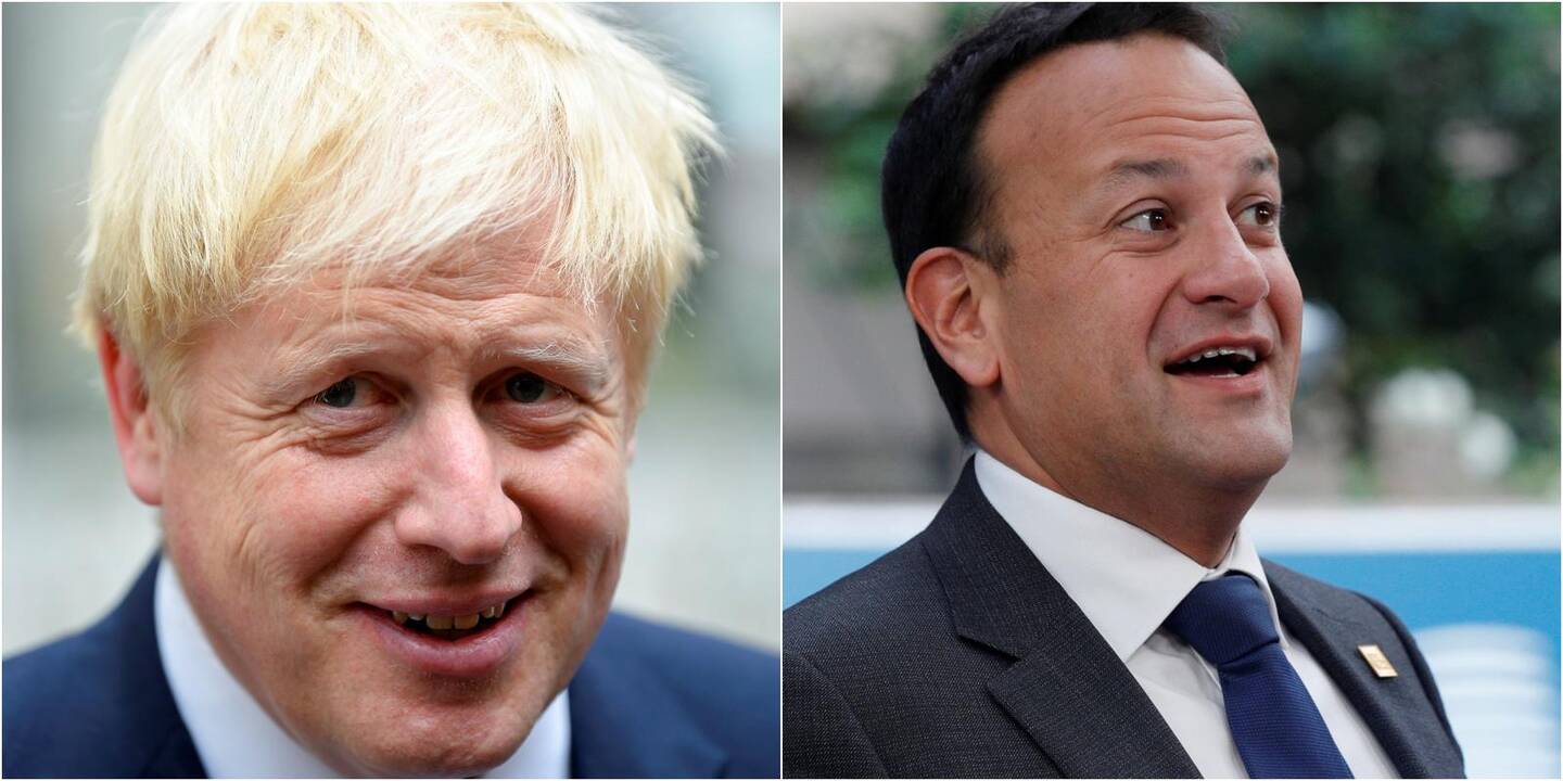 Borisas Johnsonas ir Leo Varadkaras
