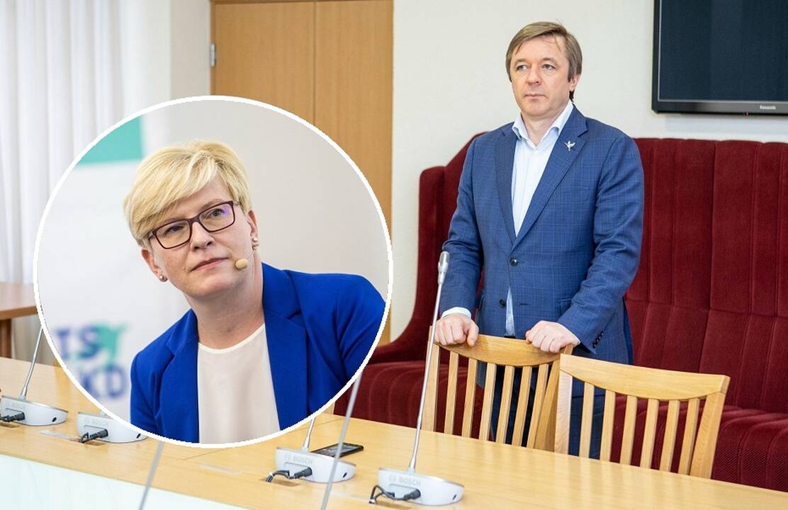 Ingrida Šimonytė ir Ramūnas Karbauskis