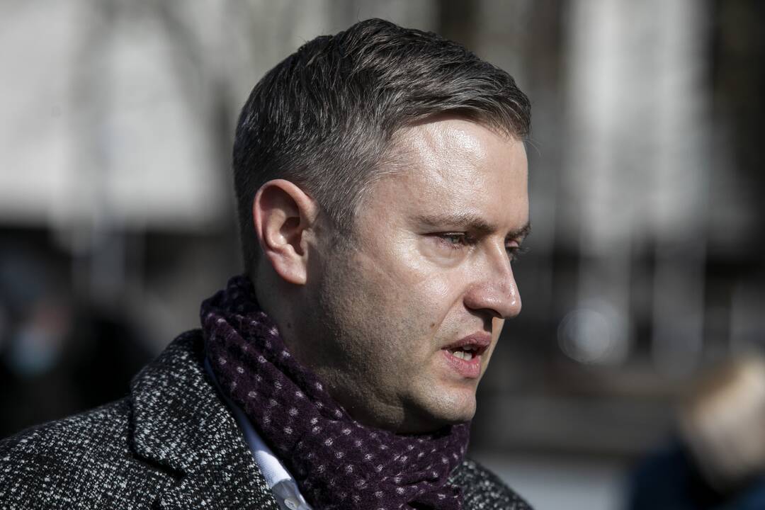 Protestas Vilniuje „Paskutinė verslo vakarienė“