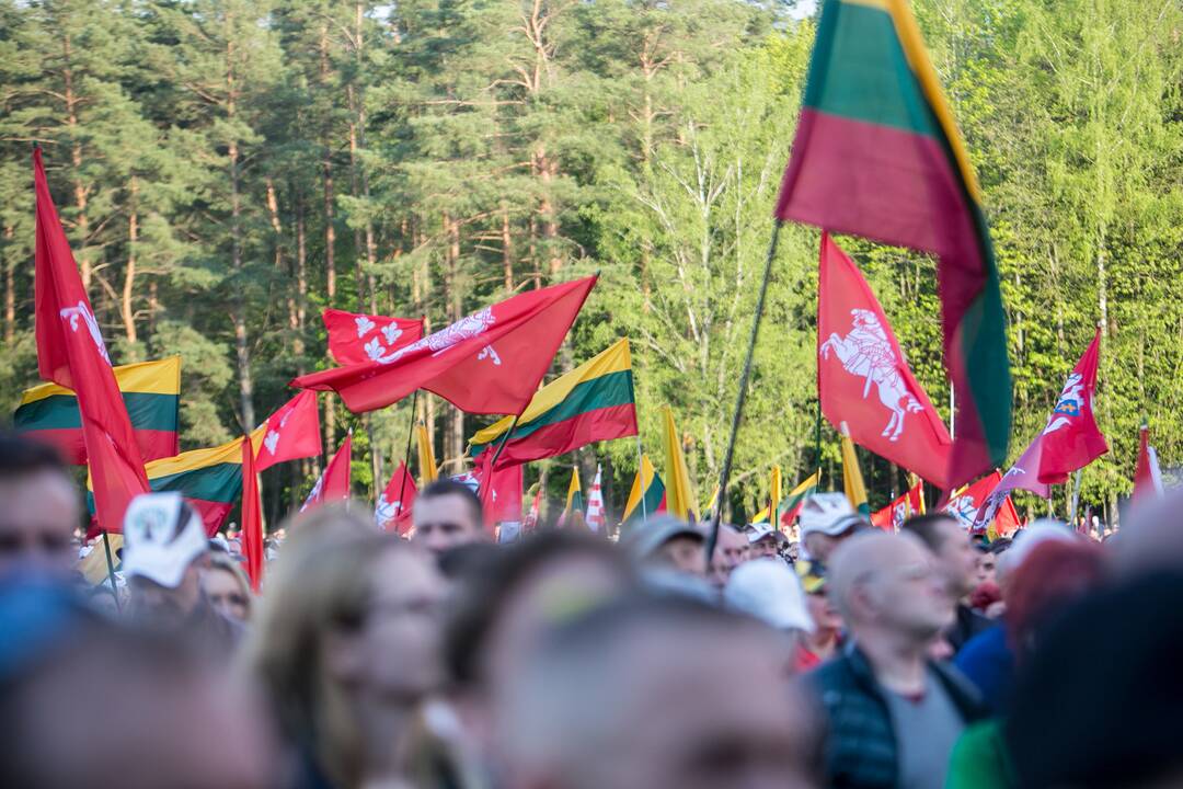 „Didysis šeimos gynimo maršas“ Vingio parke