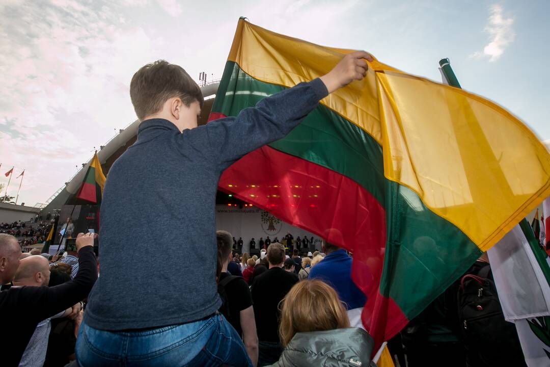 „Didysis šeimos gynimo maršas“ Vingio parke