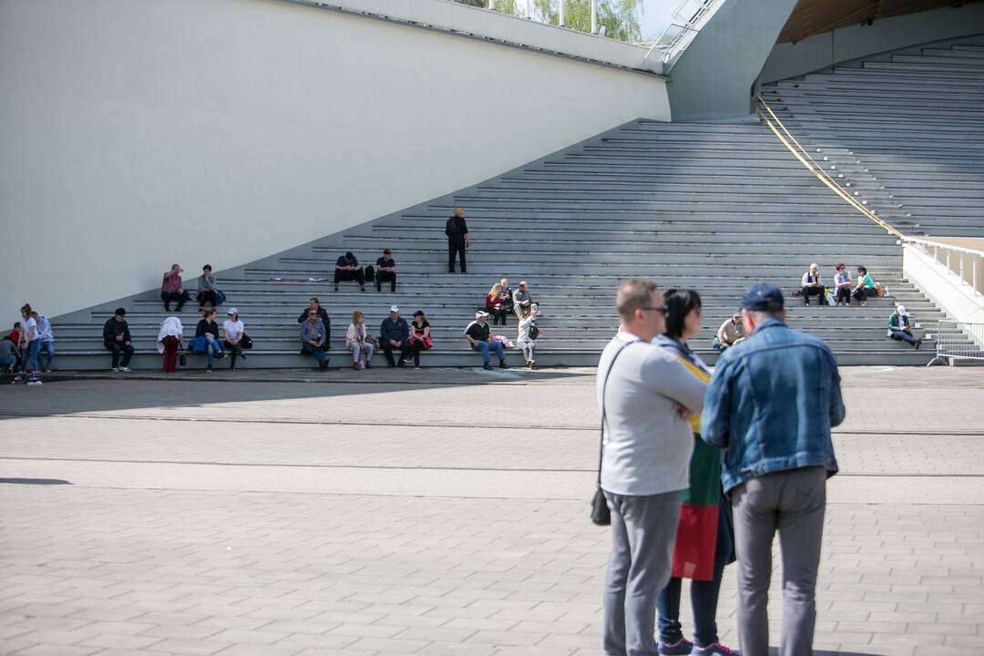 Vingio parke renkasi „Didžiojo šeimos gynimo maršo“ dalyviai