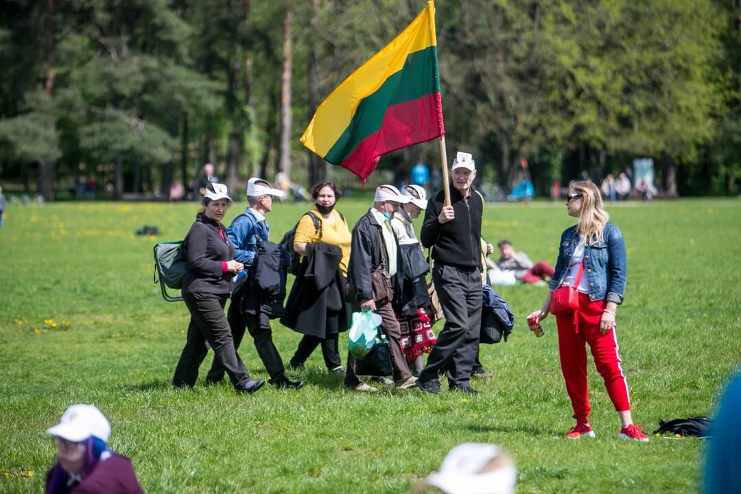 Vingio parke renkasi „Didžiojo šeimos gynimo maršo“ dalyviai