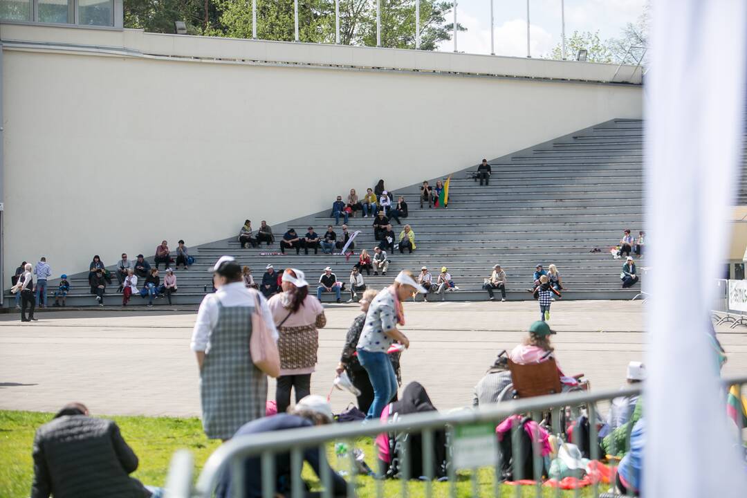 Vingio parke renkasi „Didžiojo šeimos gynimo maršo“ dalyviai