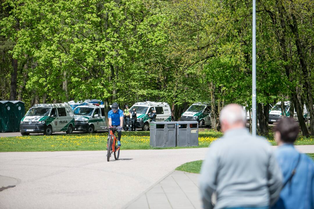 Vingio parke renkasi „Didžiojo šeimos gynimo maršo“ dalyviai