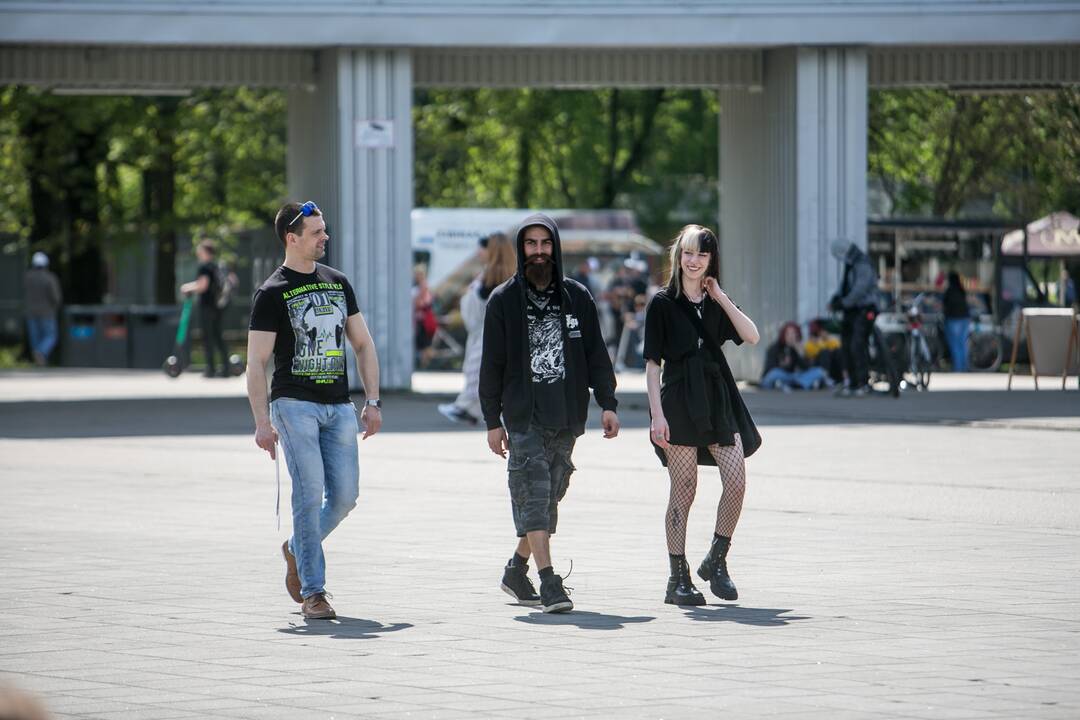 Vingio parke renkasi „Didžiojo šeimos gynimo maršo“ dalyviai