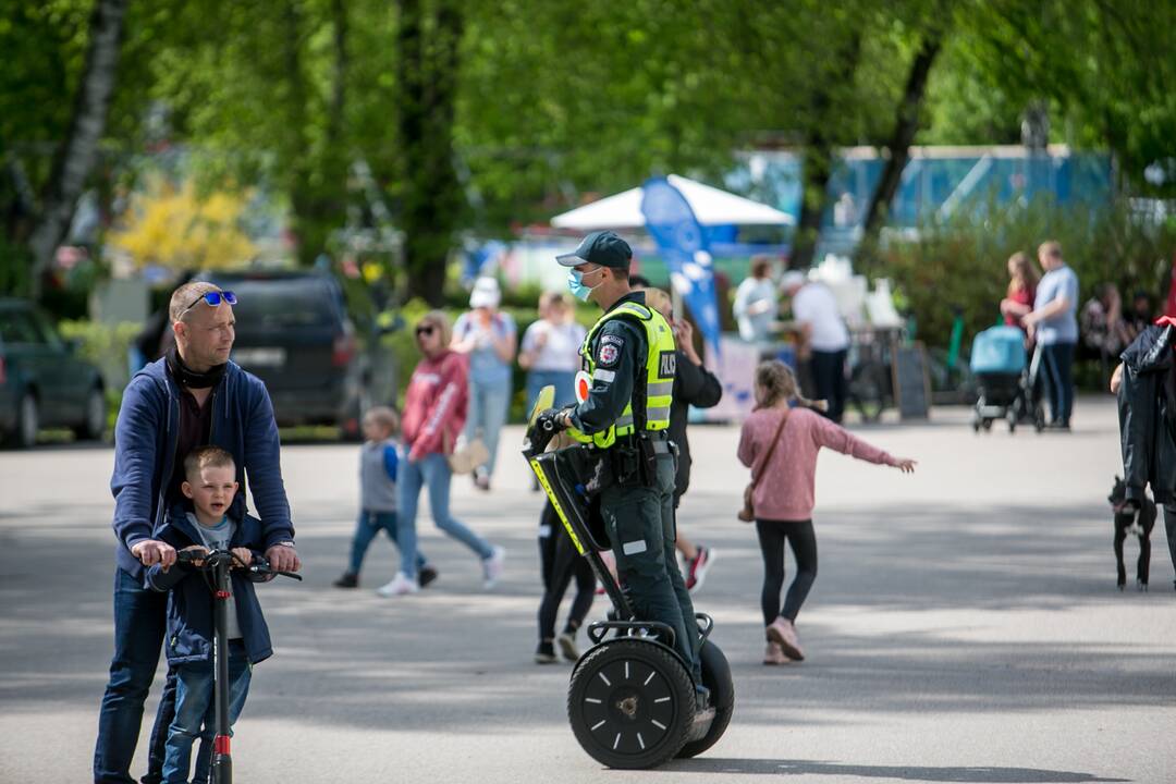 Vingio parke renkasi „Didžiojo šeimos gynimo maršo“ dalyviai