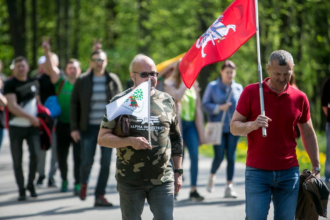 „Didysis šeimos gynimo maršas“ Vingio parke