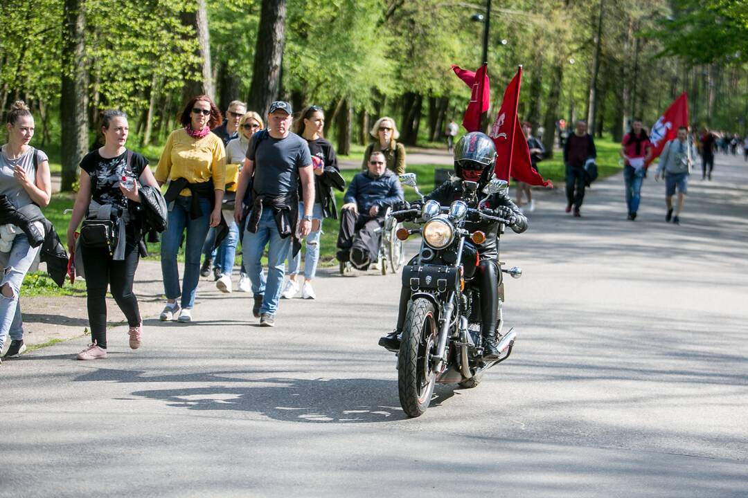 „Didysis šeimos gynimo maršas“ Vingio parke