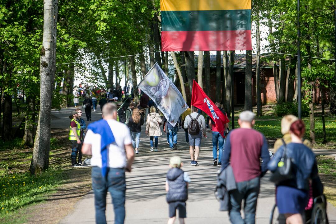 „Didysis šeimos gynimo maršas“ Vingio parke