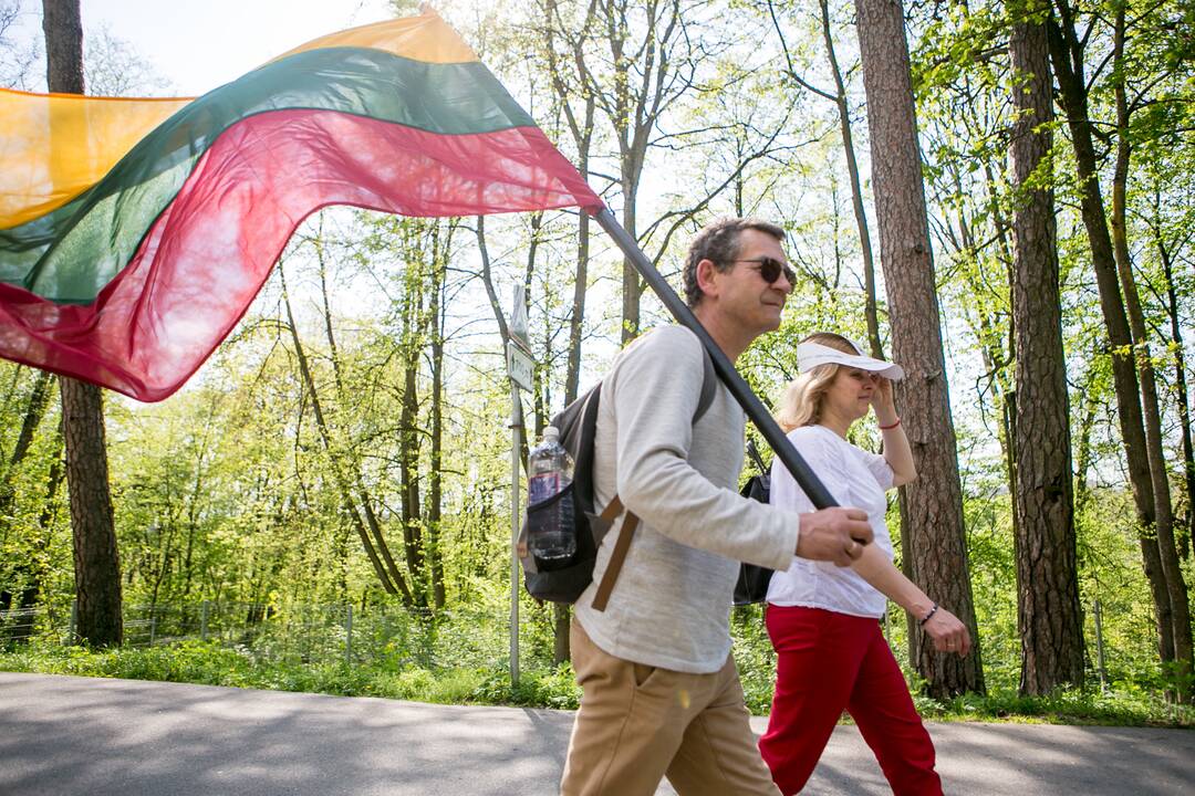 „Didysis šeimos gynimo maršas“ Vingio parke