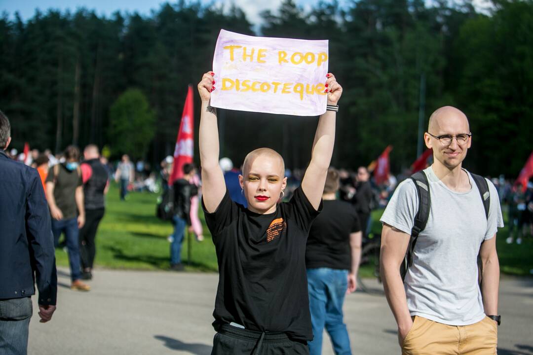 „Didysis šeimos gynimo maršas“ Vingio parke