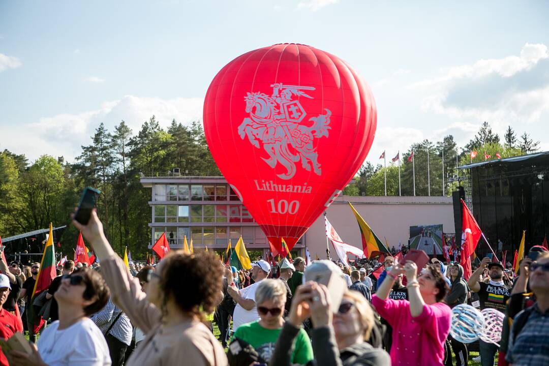 „Didysis šeimos gynimo maršas“ Vingio parke
