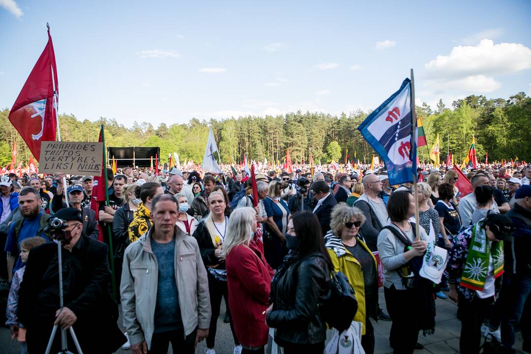 „Didysis šeimos gynimo maršas“ Vingio parke
