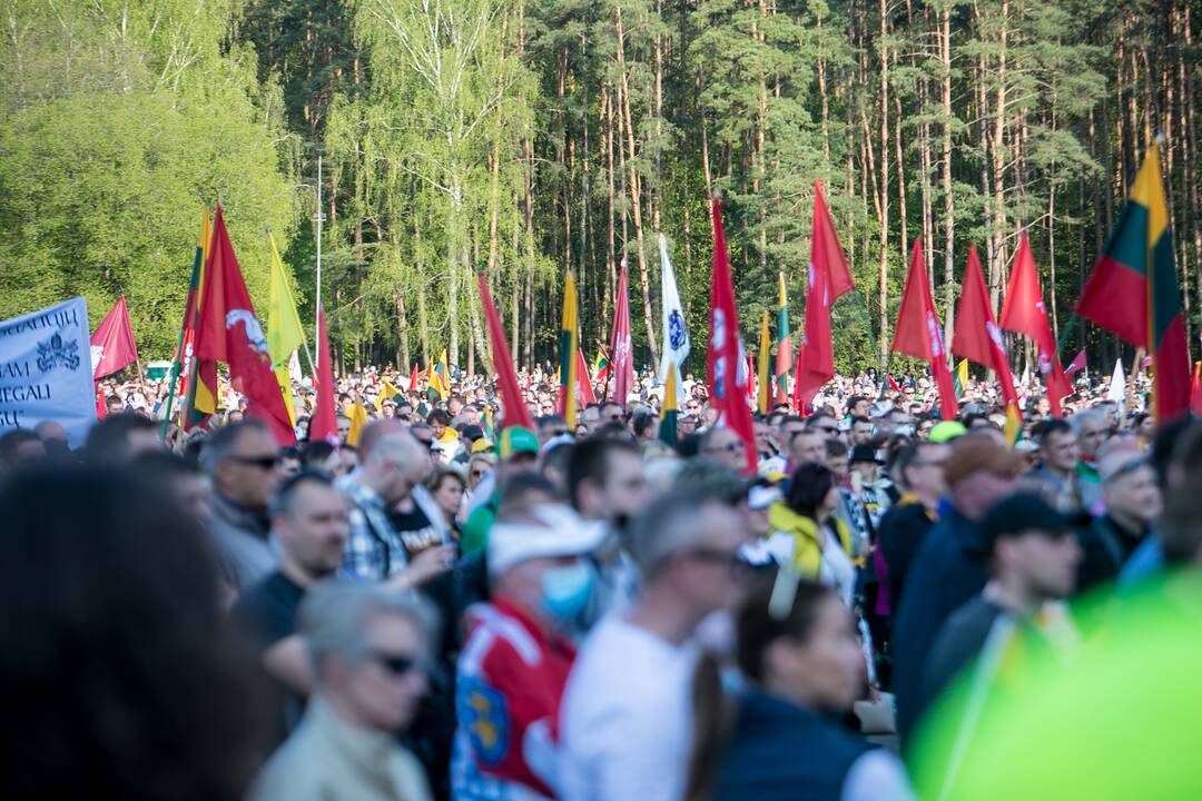 „Didysis šeimos gynimo maršas“ Vingio parke