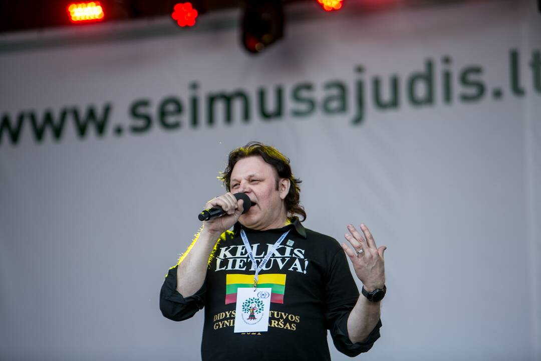 „Didysis šeimos gynimo maršas“ Vingio parke