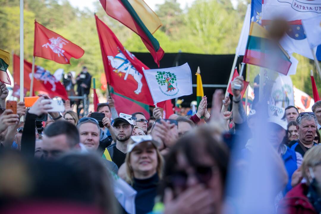 „Didysis šeimos gynimo maršas“ Vingio parke
