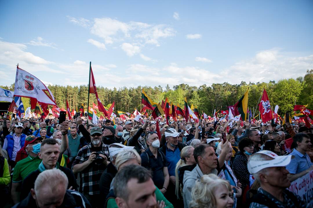 „Didysis šeimos gynimo maršas“ Vingio parke